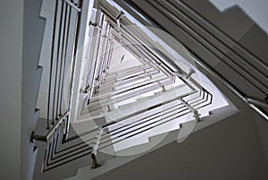 Triangle staircase