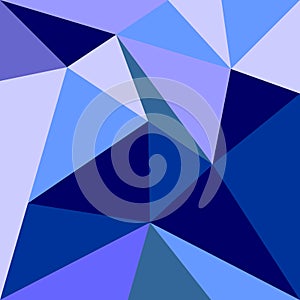 Triangle vector background or seamless grey, blue, white and navy pattern.