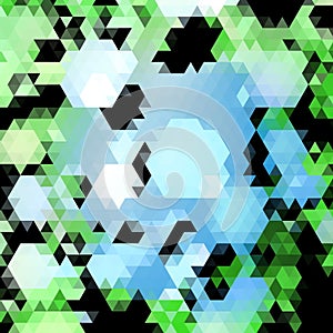 Triangled background