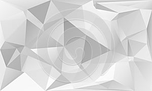 Triangulos abstracto gris blanco 