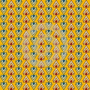 Triangles pattern geometric background for use in design