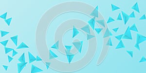Triangular background. Abstract composition of 3d triangles.