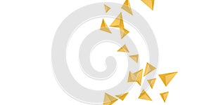 Triangular background. Abstract composition of 3d triangles.