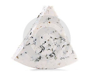 A Triangular Blue Cheese Portion