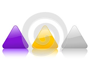 Triangular color icon 2