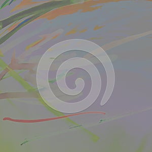 Triangular Design Elements. Childlike Gouache