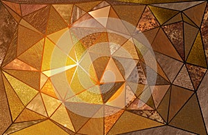 Triangular Gold Textures