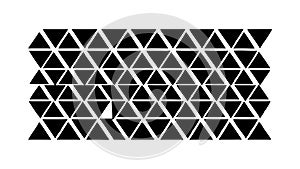 Triangular Pattern Grid, for Modern Design, Technology, and Architecture, vector design Generative AI