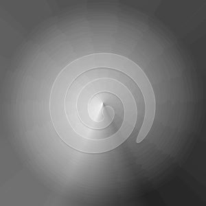 Triangular Pattern in Sphere. Color Spectrum Geometric Pattern.