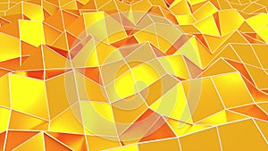 Triangular polygon mesh