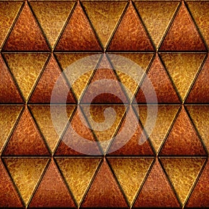 Triangular style - Abstract decorative panels - Imaginary design