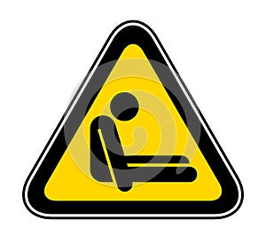 Triangular Warning Hazard Symbol