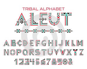 Tribal Aleut alphabet