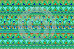 Tribal art lineal pattern. Ethnic geometric print.