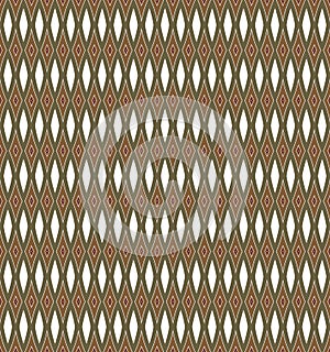 Tribal Diamond Stripe Chain Fence Geometric Pattern.Vector Native Seamless Background Texture.Digital Pattern Design Decoration