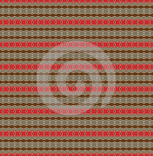 Tribal Diamond Stripe Chain Geometric Pattern.Vector Native Seamless Background Texture.Digital Pattern Design Decoration