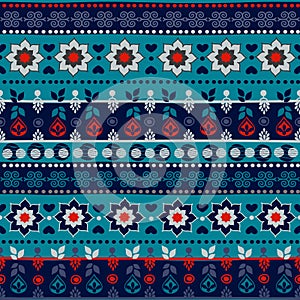 Tribal seamless pattern. photo