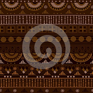 Tribal seamless pattern. photo