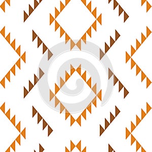 Tribal southwestern native american navajo seamless pattern