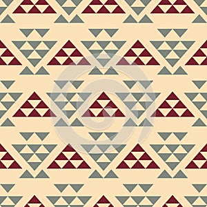 Tribal southwestern native american navajo seamless pattern