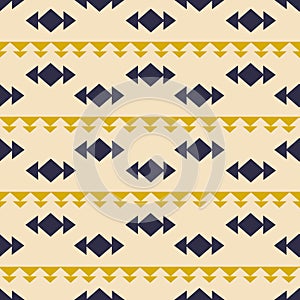 Tribal southwestern native american navajo seamless pattern