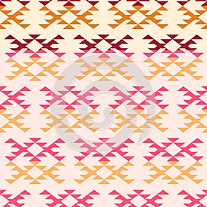 Tribal southwestern native navajo seamless pattern