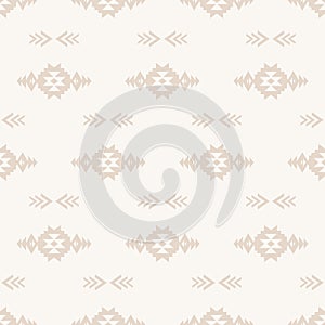 Tribal Southwestern Navajo Quilt Seamless Pattern