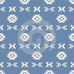 Tribal Southwestern Navajo Quilt Seamless Pattern