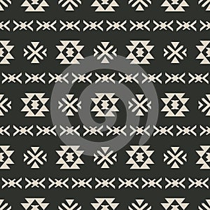 Tribal Southwestern Navajo Quilt Seamless Pattern