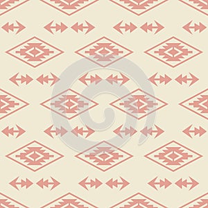 Tribal Southwestern Navajo Quilt Seamless Pattern