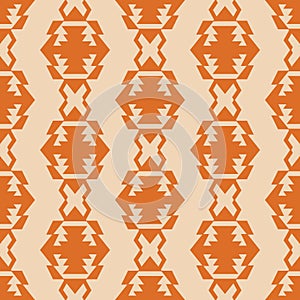 Tribal Southwestern Navajo Quilt Seamless Pattern