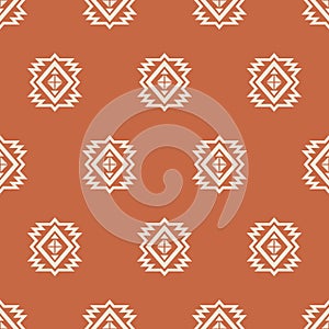 Tribal Southwestern Quilt Navajo Seamless Pattern