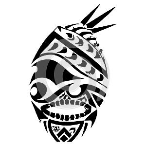 Tribal Tattoo Aztec Design Elements Set Pack