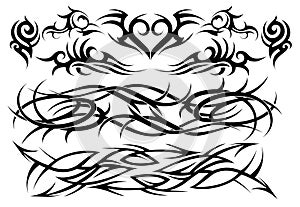 Tribal tattoo set two