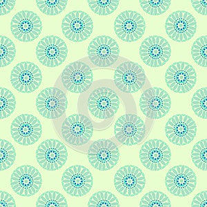 Tribal texture geometric figures seamless pattern