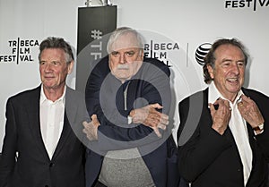 Michael Palin, John Cleese,& Eric Idle at the 2015 Tribeca Film Festival