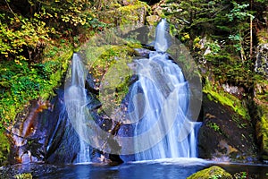 The Triberg waterfalls are the highest