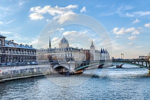 Tribunal de Commerce on the Ile de la Cite - Paris, France