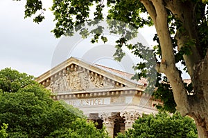 Tribunal de Grande Instance, NÃÂ®mes, France photo