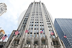 Tribune Tower Flags