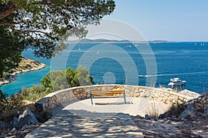 Tribunj Croatia Landscape Beautiful Ocean Vacation Destination E