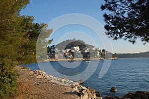 Tribunj, small fishing and tourist town in Dalmatia, Croatia