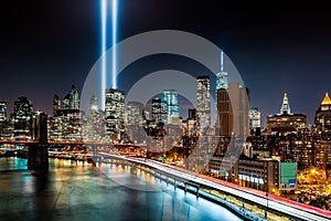 Tribute in Light memorial