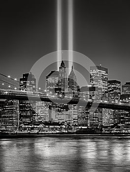 Tribute in Light, September 11 Commemoration, New York City