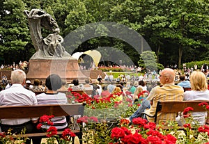 Tribute to Chopin open concert, Warsaw