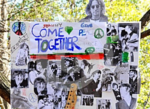 Tribute to Legendary Beatles Musician John Lennon