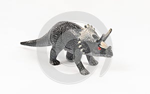 Triceratops dinosaur toy model