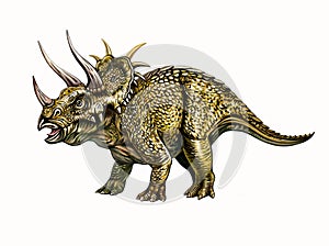 Triceratops, herbivorous dinosaur