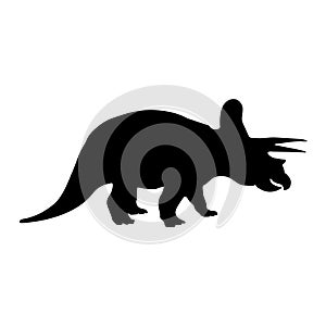 Triceratops silhouette