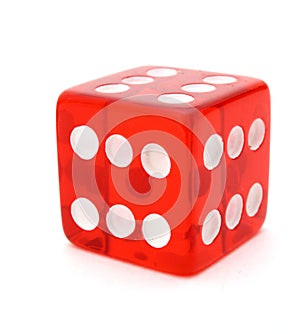 Tricky red die
